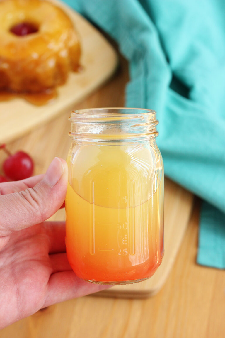 Pineapple Upside Down Shot
