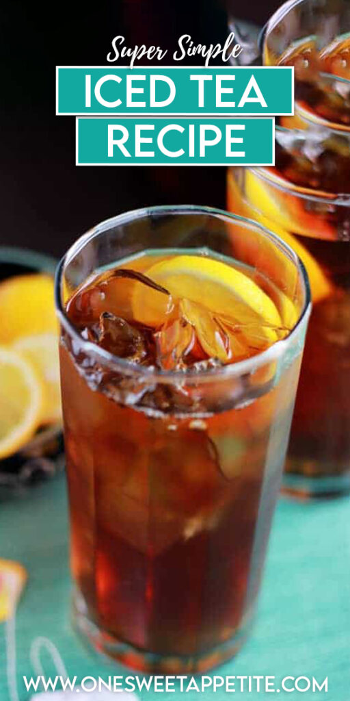 How to Make the Perfect Iced Tea