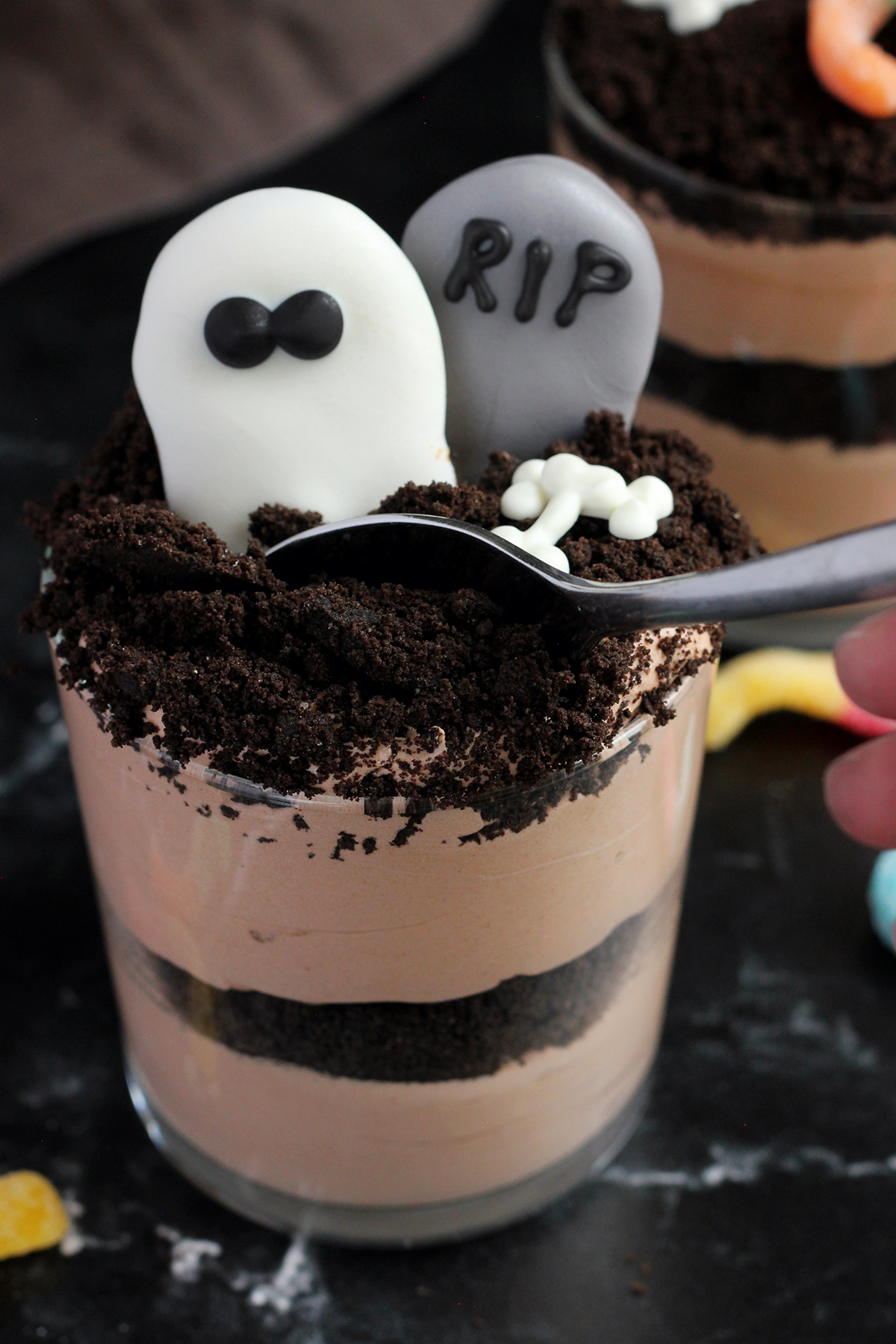 Halloween Dirt Cups - Made To Be A Momma