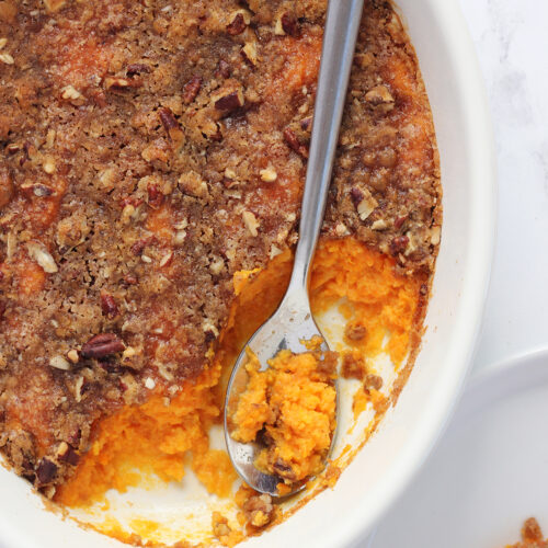 Easy Sweet Potato Casserole Recipe - One Sweet Appetite