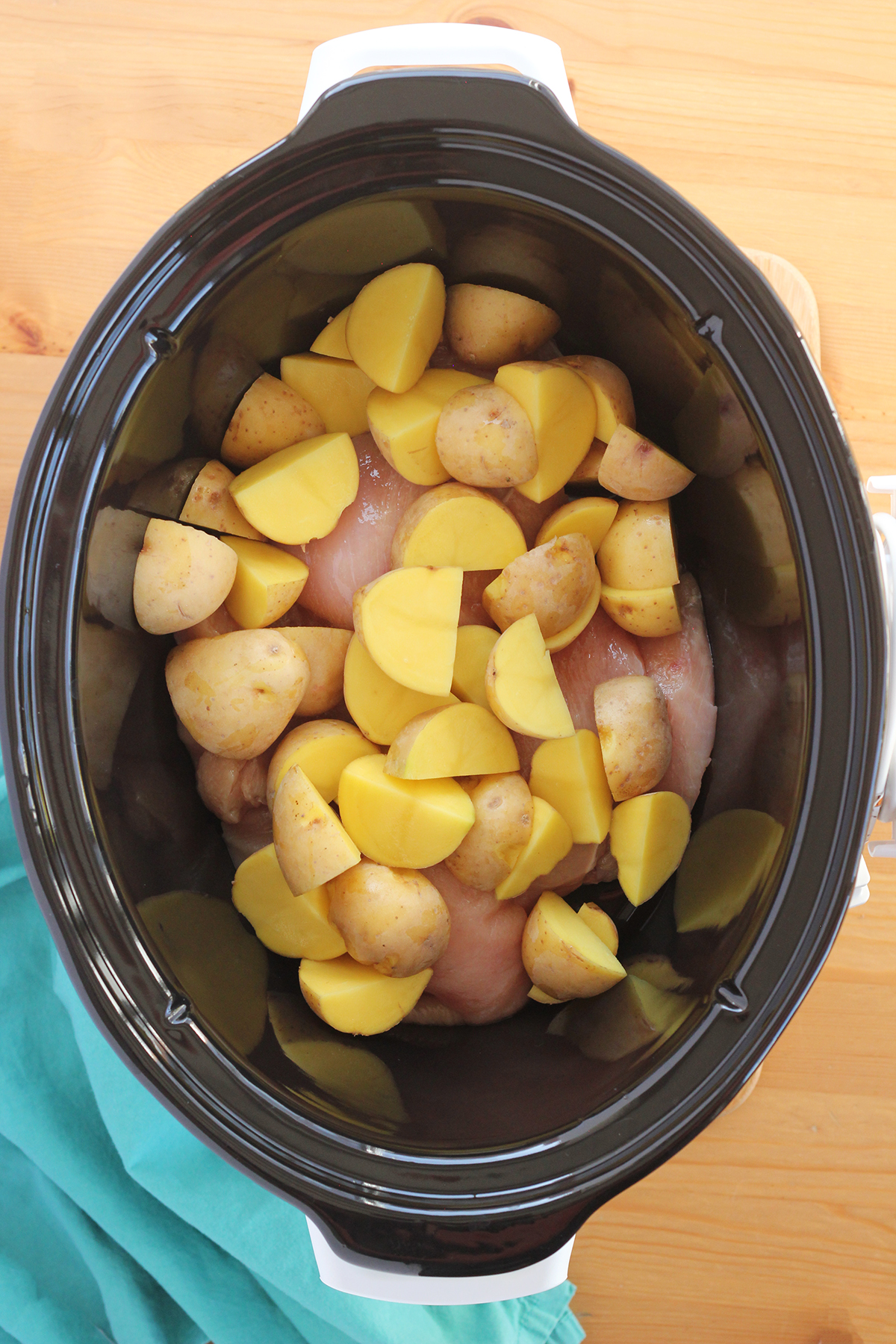 Crock Pot Ranch Chicken - One Sweet Appetite