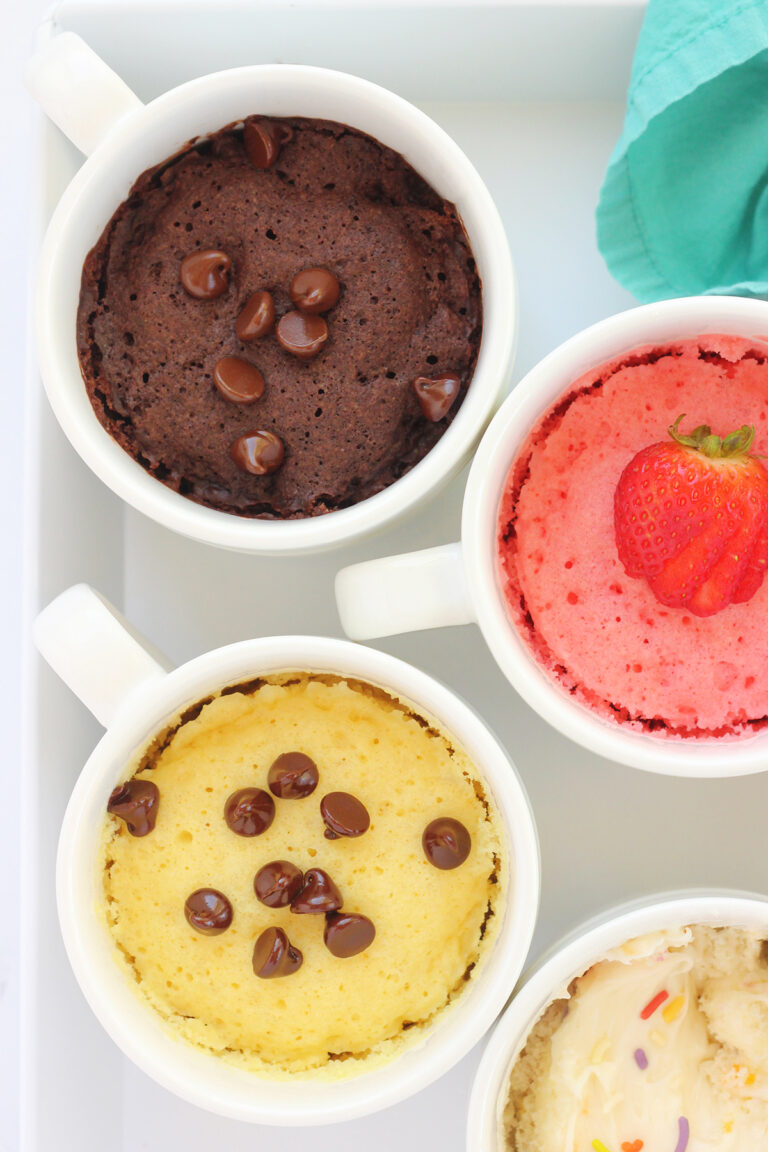 3 Ingredient Mug Cake