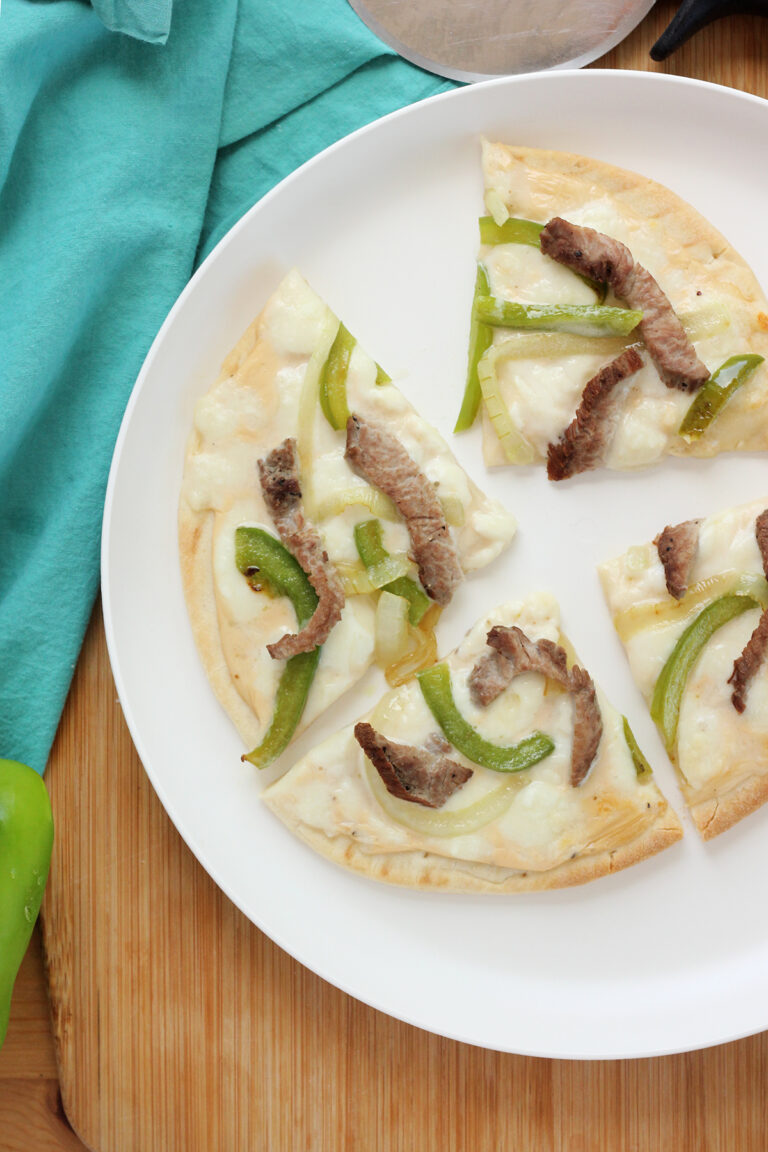 Philly Cheesesteak Pizza
