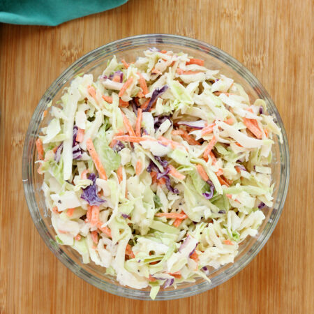 Coleslaw dressing.