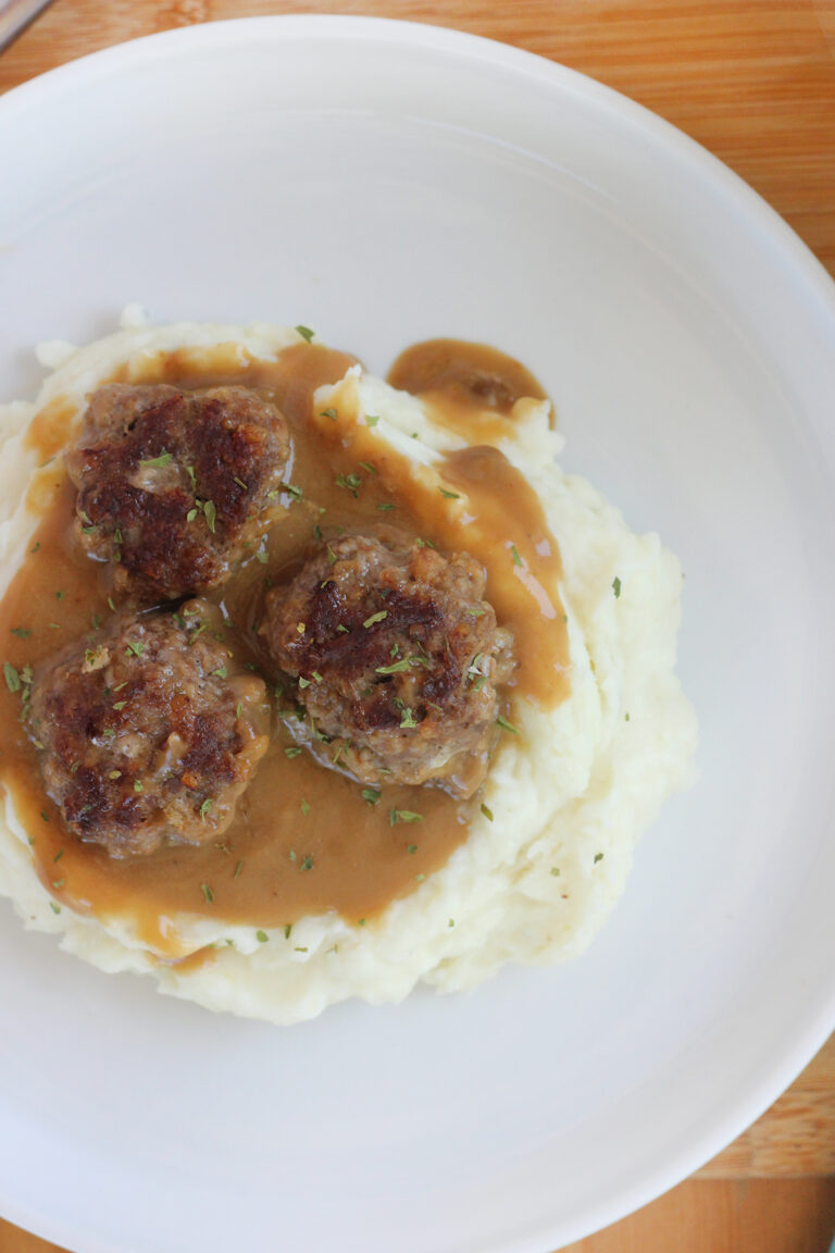 Salisbury Steak Meatballs