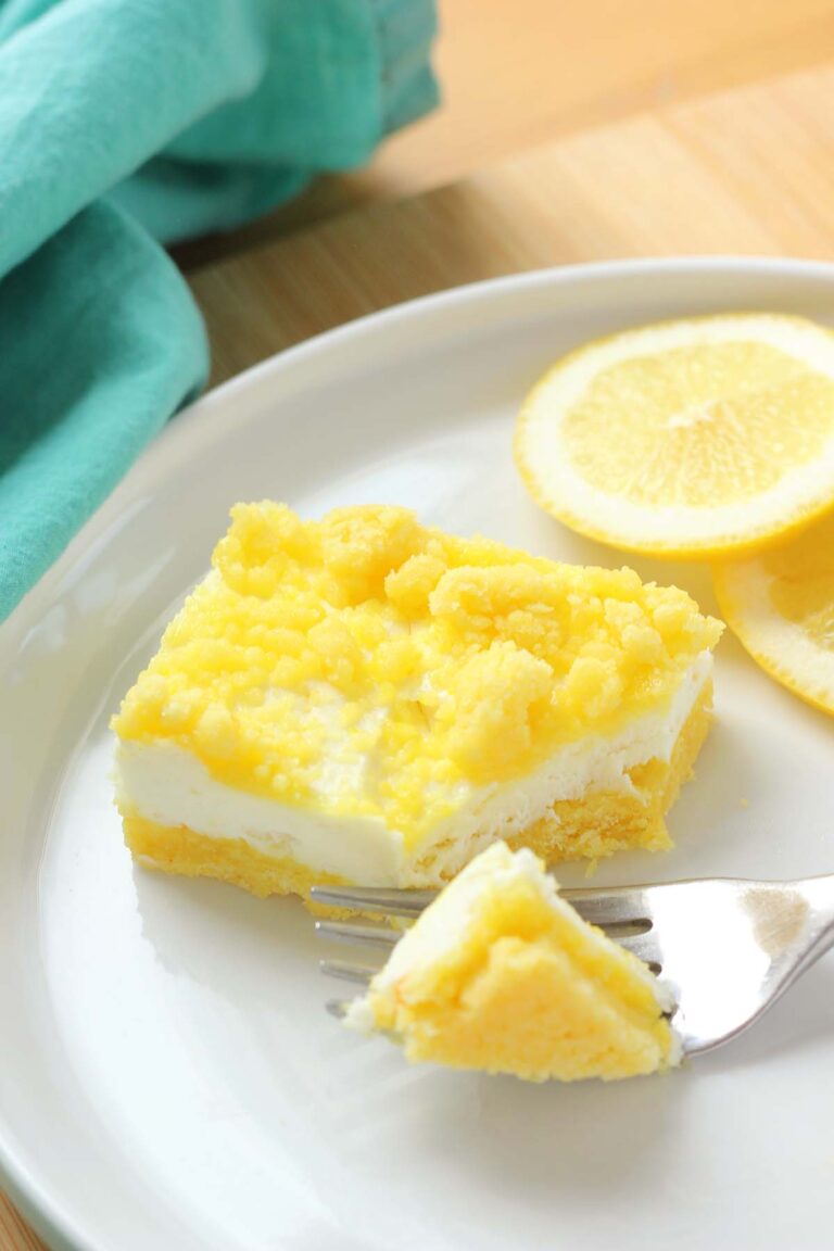 Lemon Bars With Cake Mix