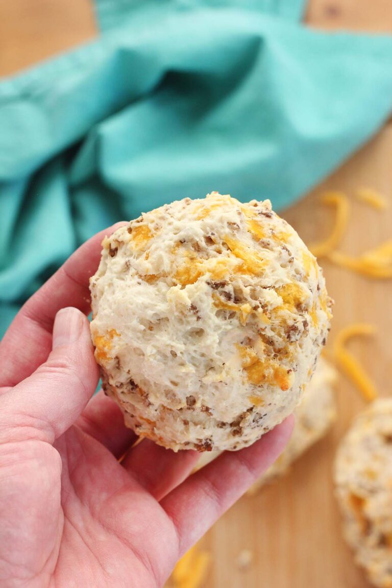 Sausage and Cheese Biscuits