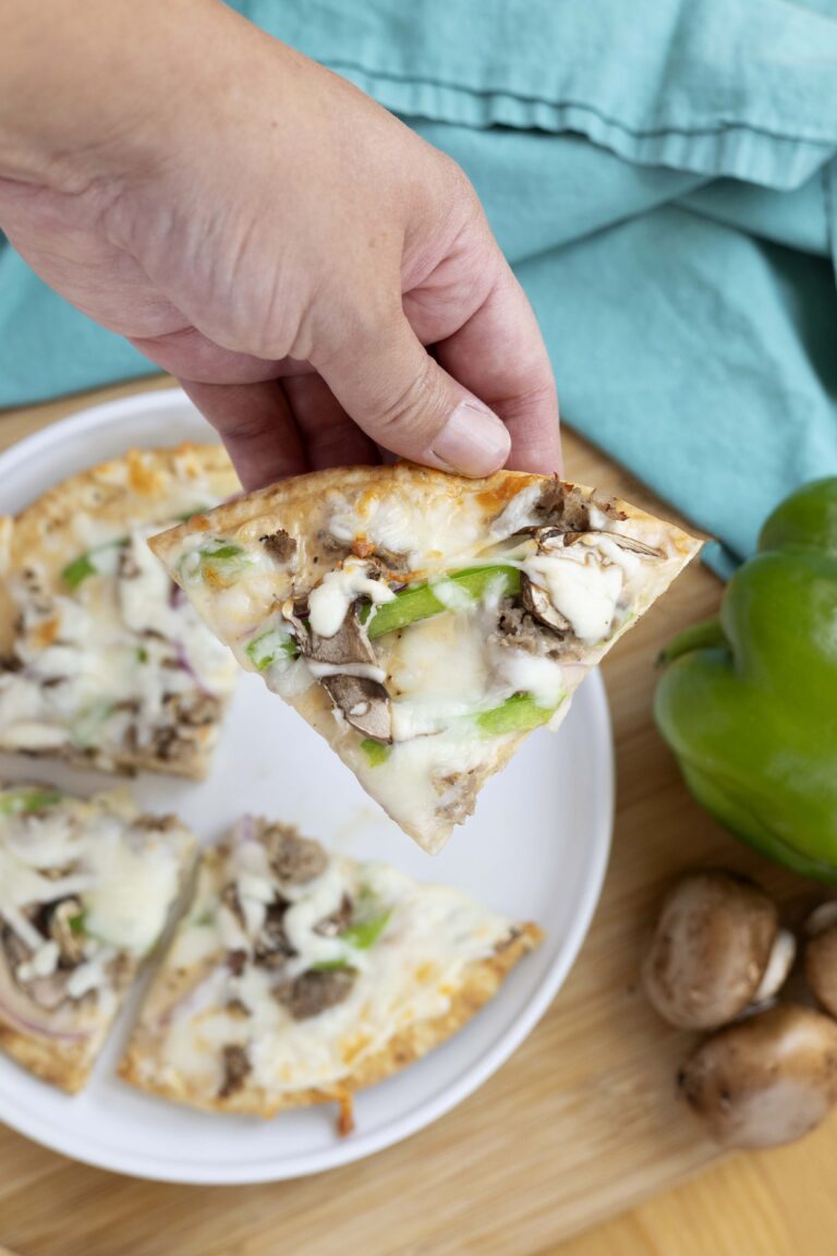 Philly Cheesesteak Pizza