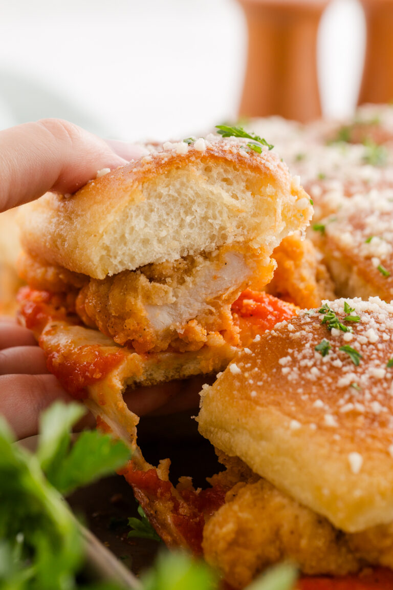 Chicken Parmesan Sliders